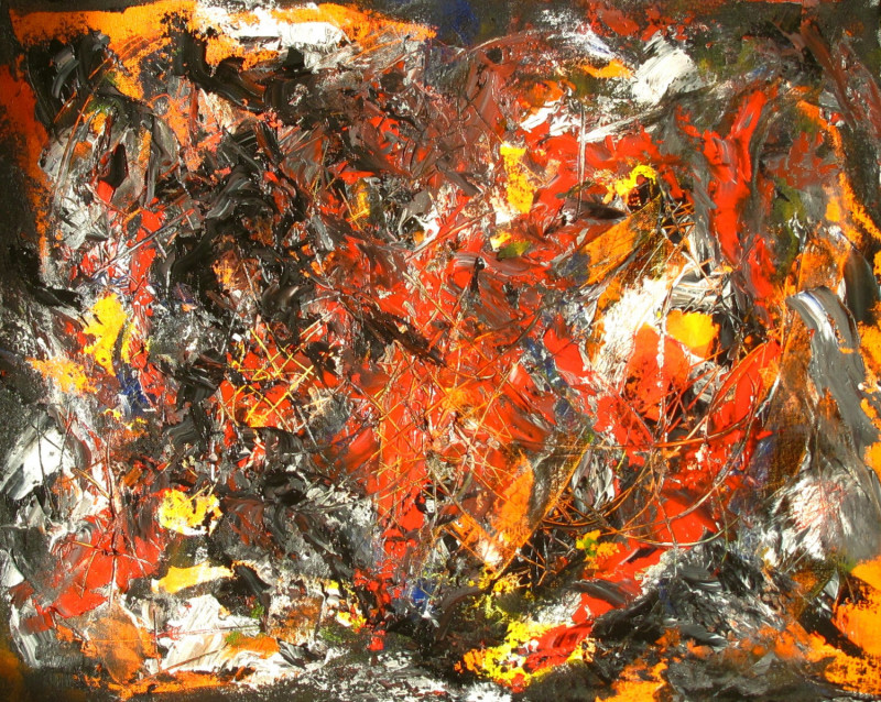 #1095 Abstract oil