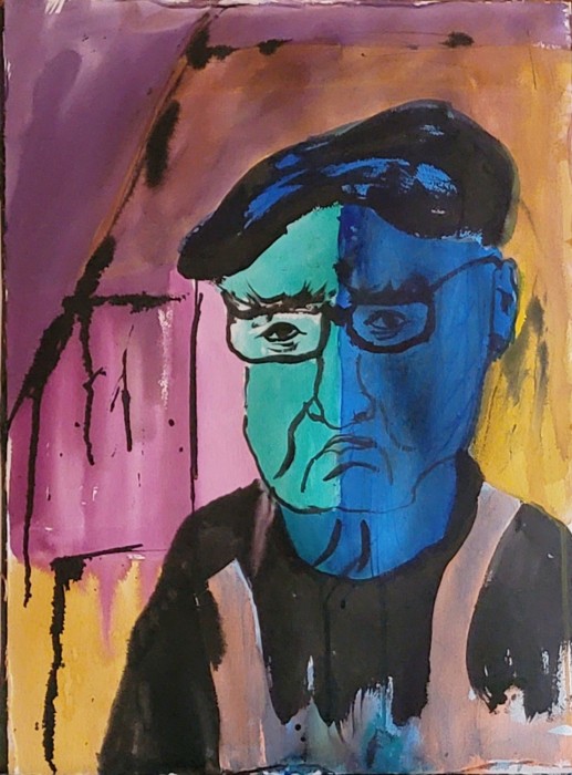 #1334 Artist as a Grumpy Old Man