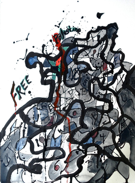 #1393 Willard Johnson Free Palestine!