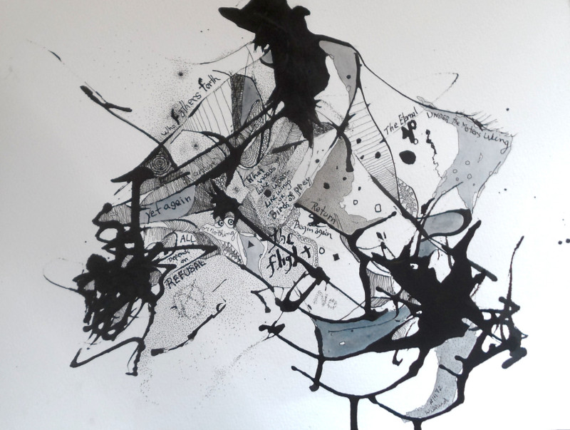 #1432 Pen and Ink, Willard Art