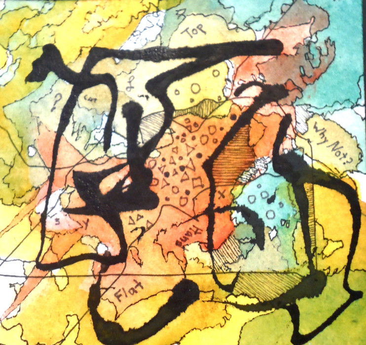 Willard Art,Pen&Ink,watercolor,Miniature,#1461