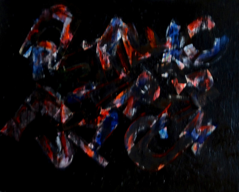 Fuck Trump,Willard Art,Acrylic on Canvas,,#1463