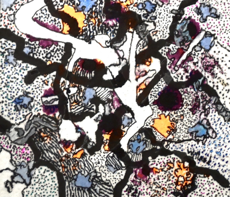 #1521,willard art,Pen & Ink,, watercolor