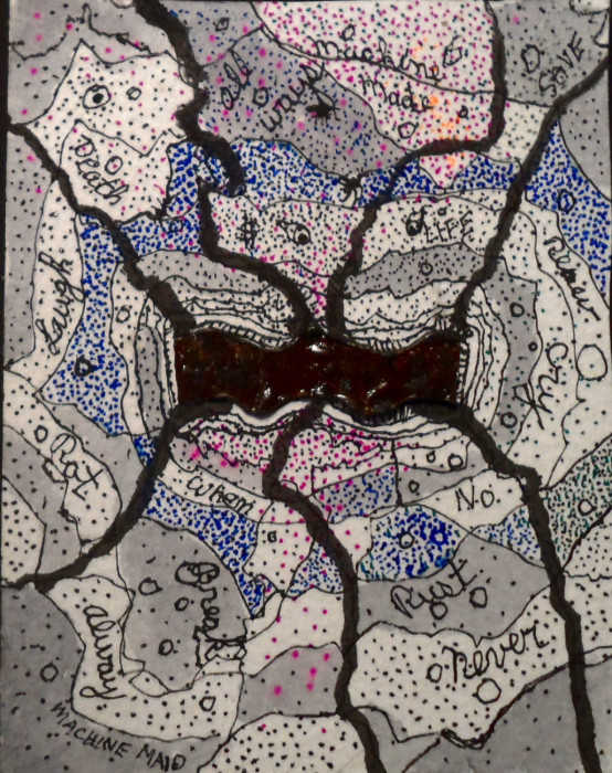 #1522,Mineture, watercolor, Pen & Ink,Willard Art