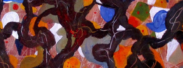 #11014, Abstract Oil Painting